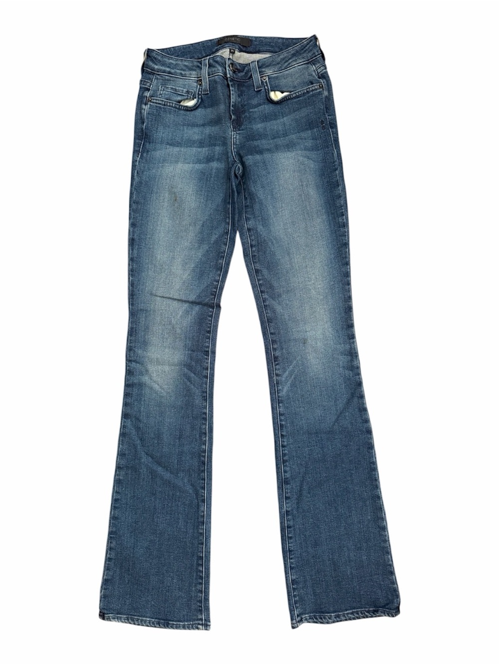 Genetic Denim Women's Blue Flared Jeans